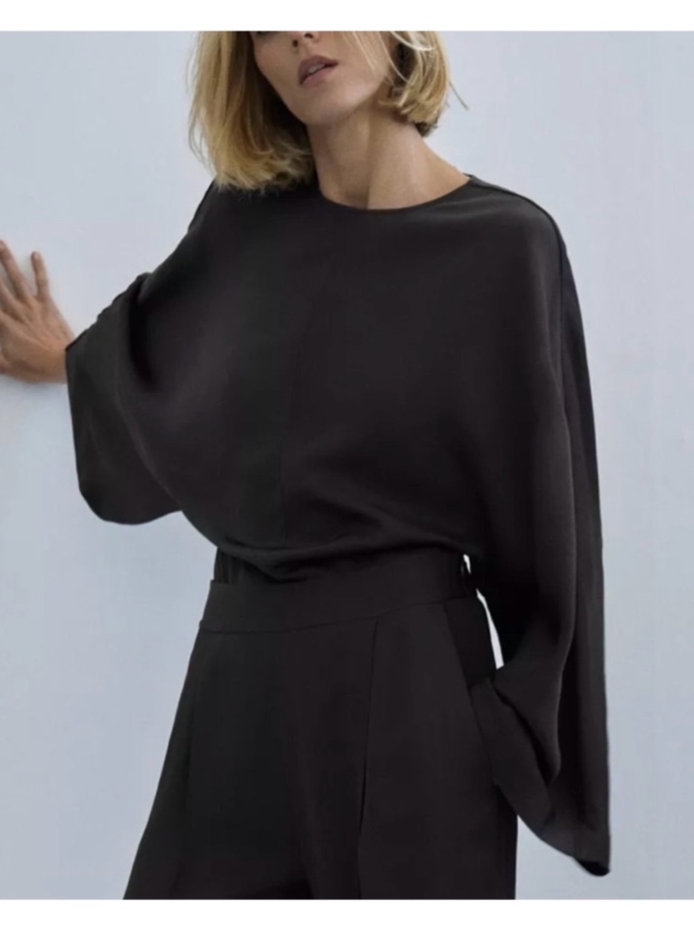 Zara ZW Collection Flowing Blouse